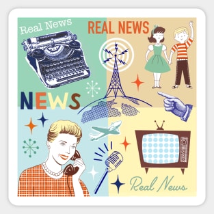 Real News Sticker